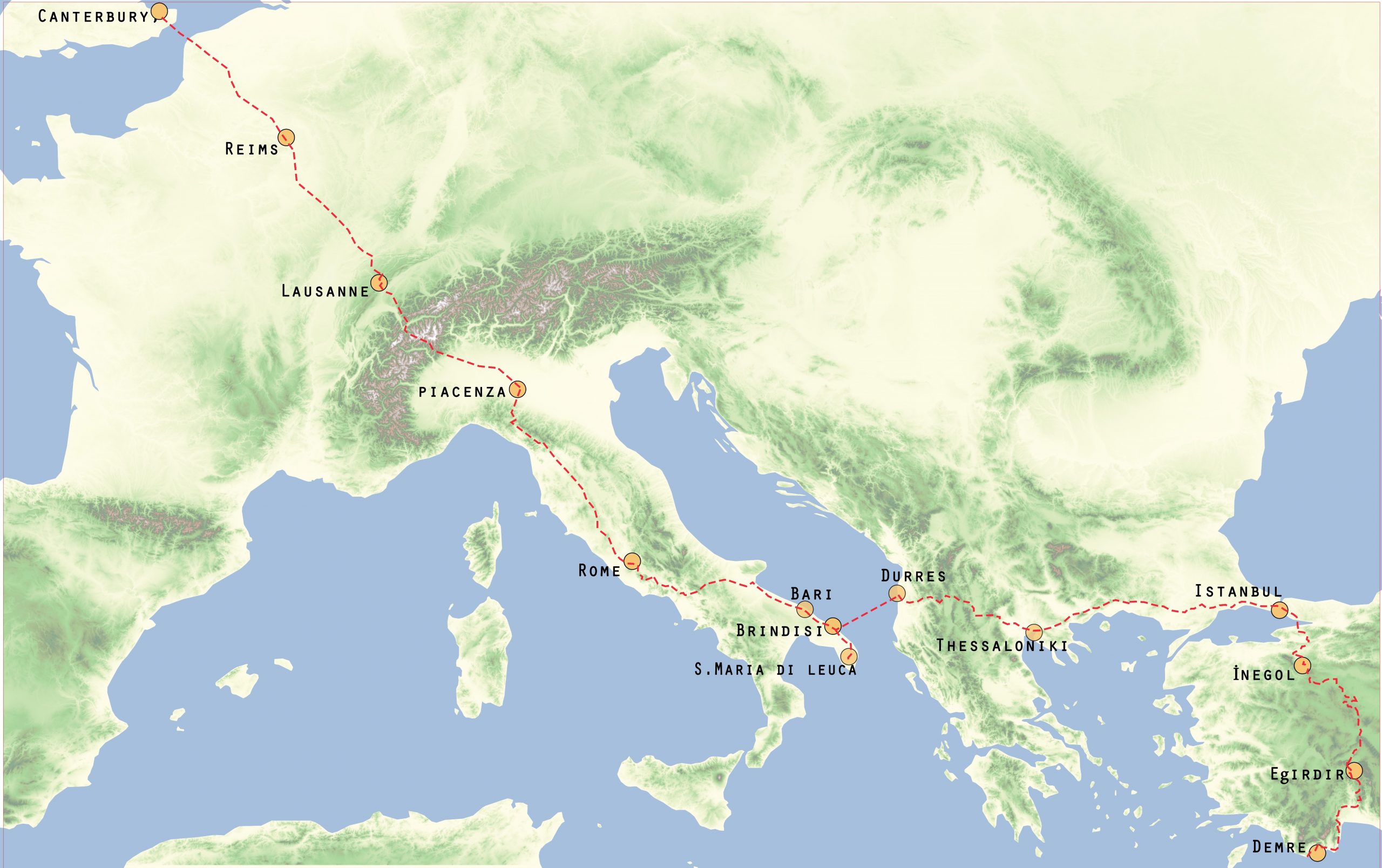 mappa itinerario turchia_piccola