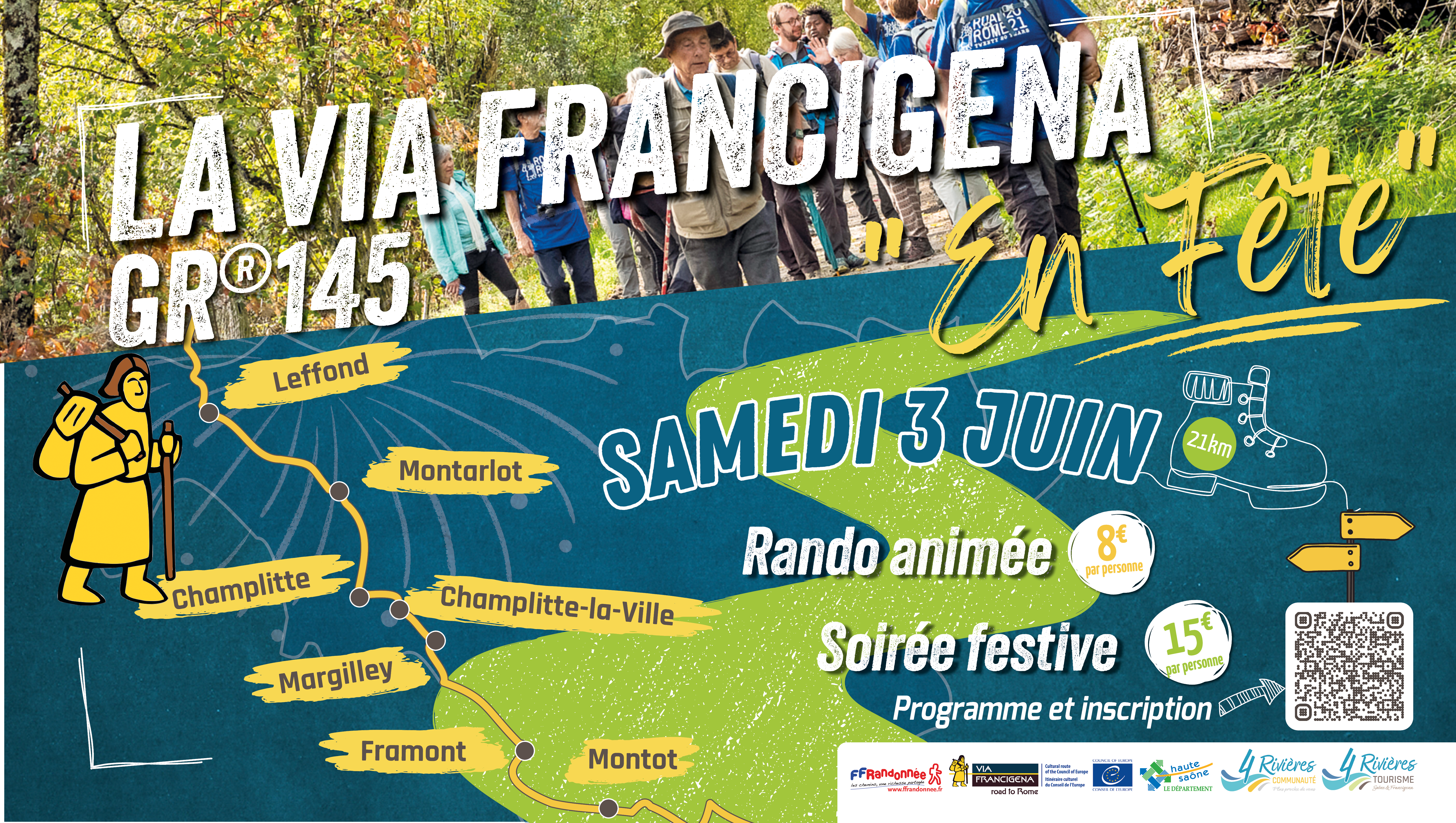 la Via Francigena GR®145 en fête