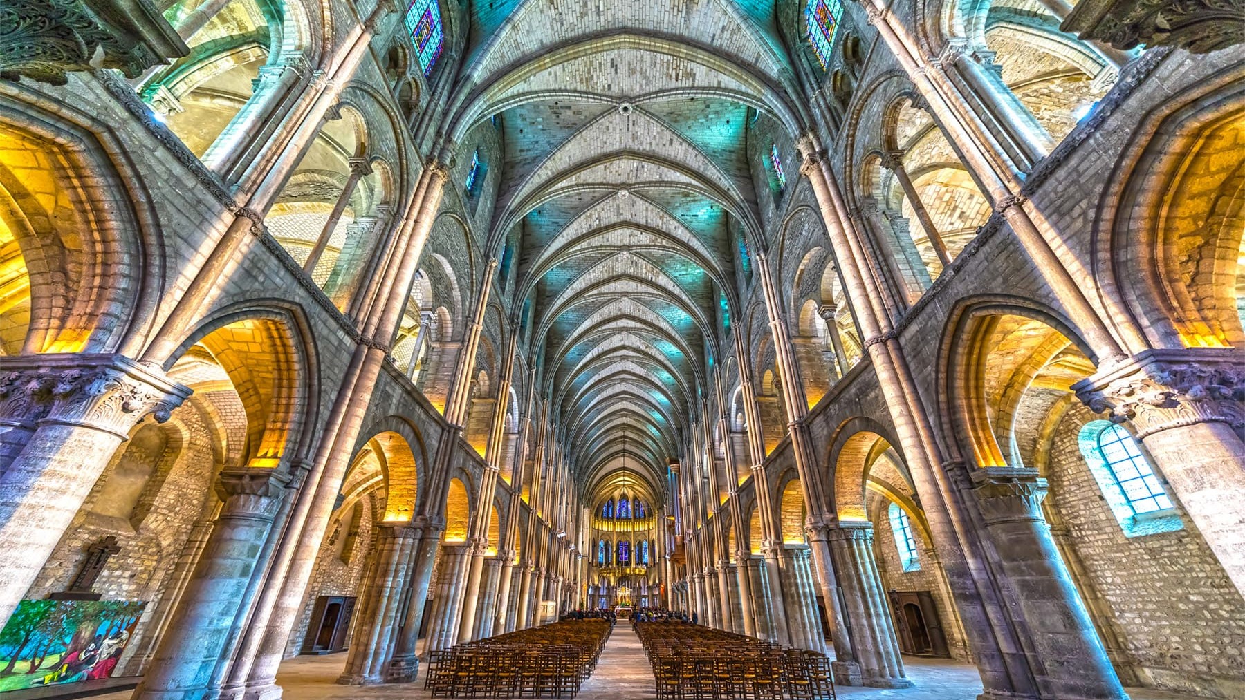 foto abazia di reims in cammino 2023 2025