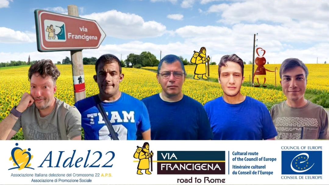 logo AIdel22 in Cammino Sulle orme di Sigerico