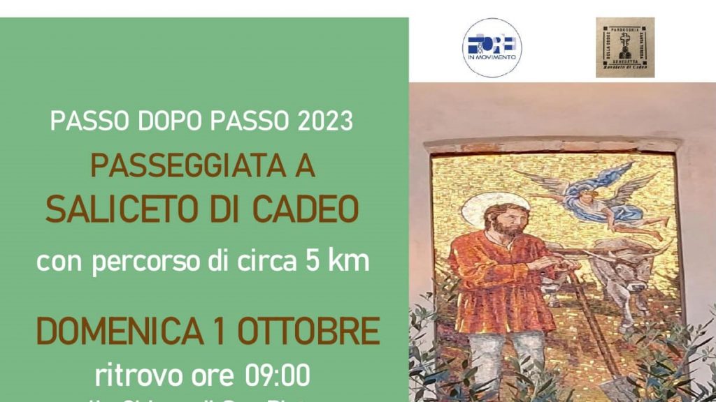 logo passeggiata saliceto di cadeo