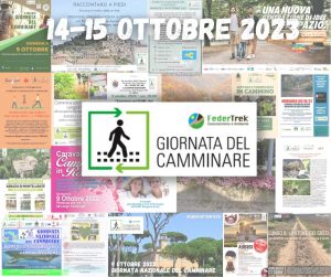 giornata del camminare 14-15 ottobre 2023