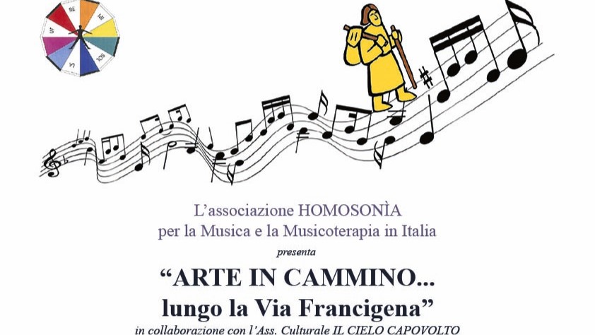 logo Arte in cammino lungo la Via Francigena