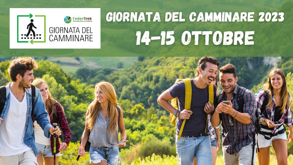 logo giornata del camminare 2023