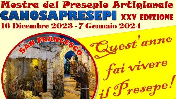 logo CANOSAPRESEPI 25 Edizione 2023