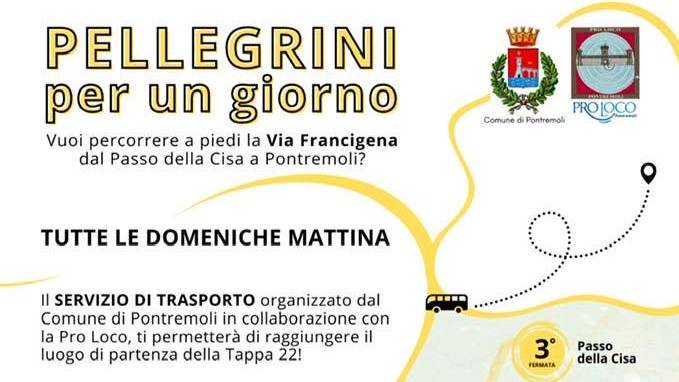 cover pellegrini per un giorno pontremoli